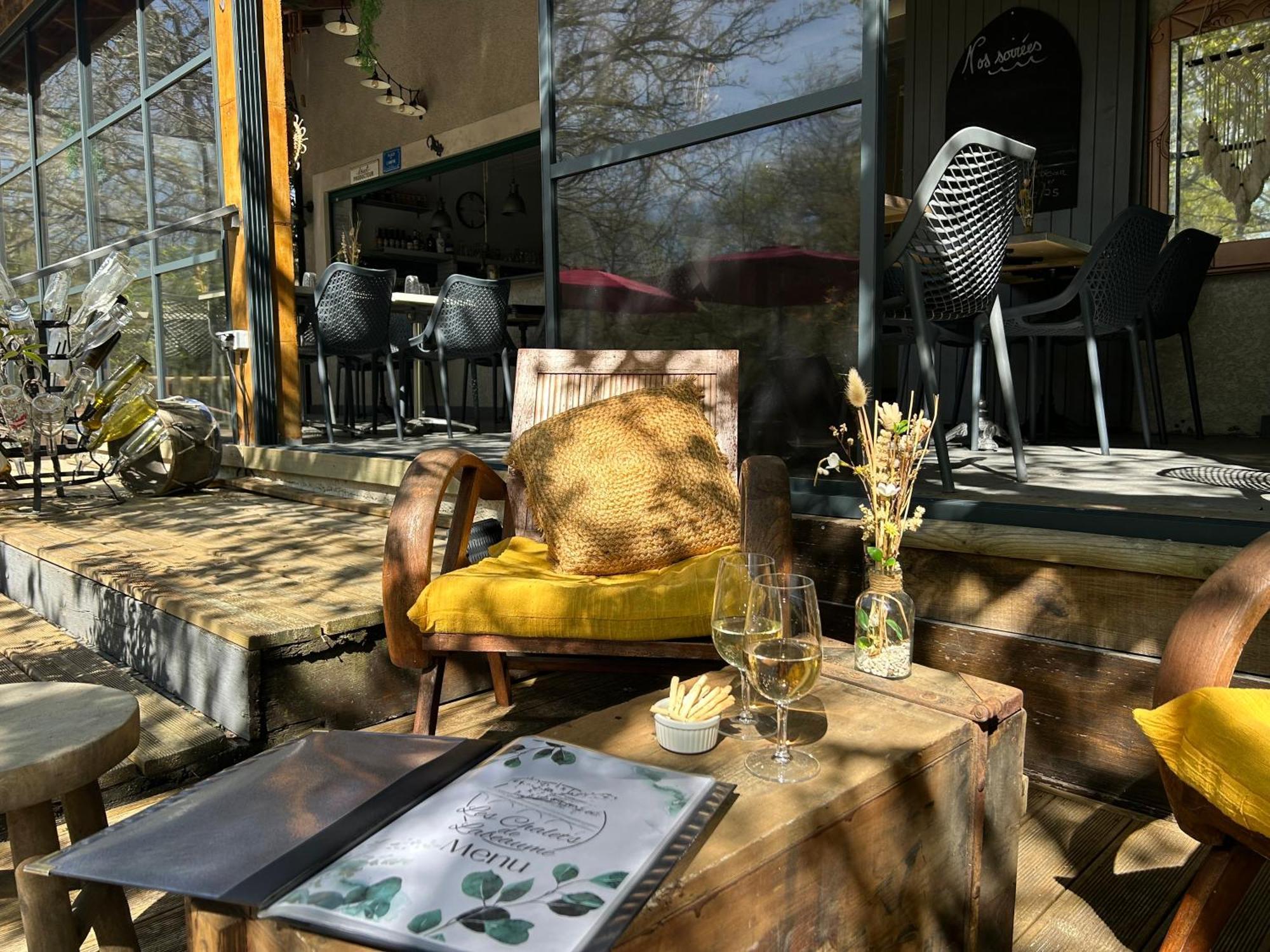 Les Chalets De Labeaume Esterno foto